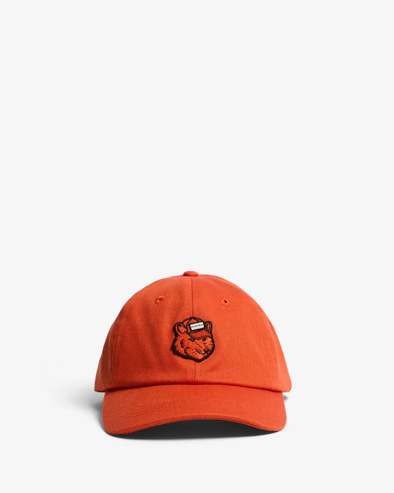 MAISON KITSUNÉ x HUNTER Fox Head Patch Cap Orange (Unisex)