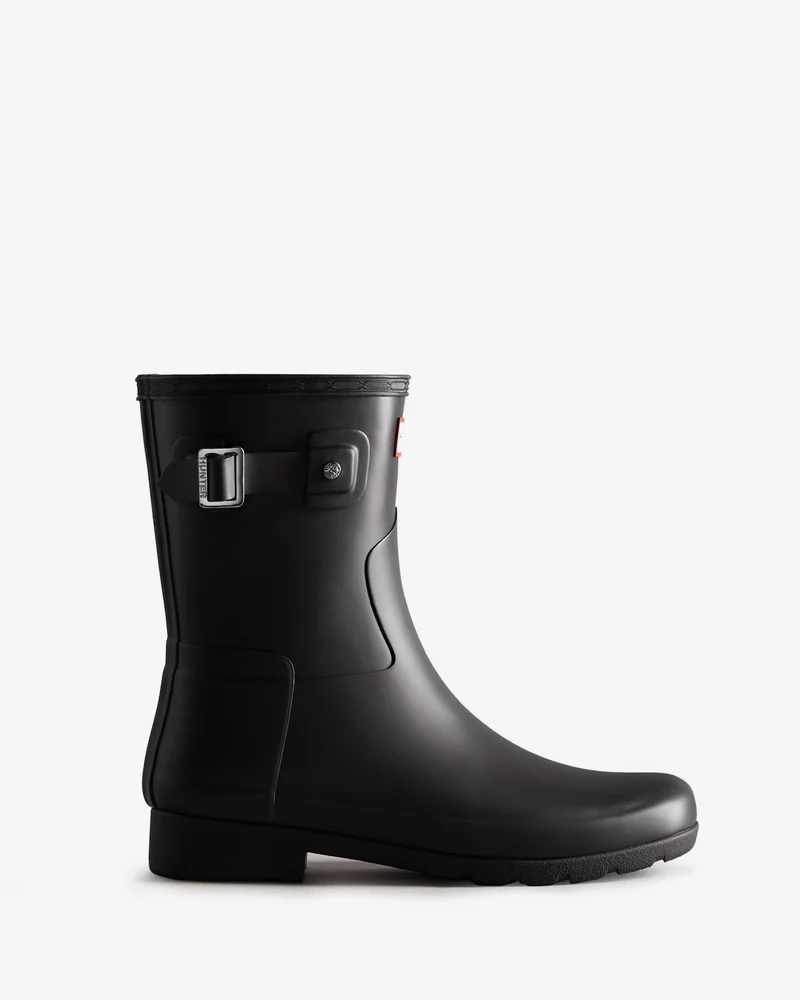 Refined Short Gummistiefel Schwarz (Damen)