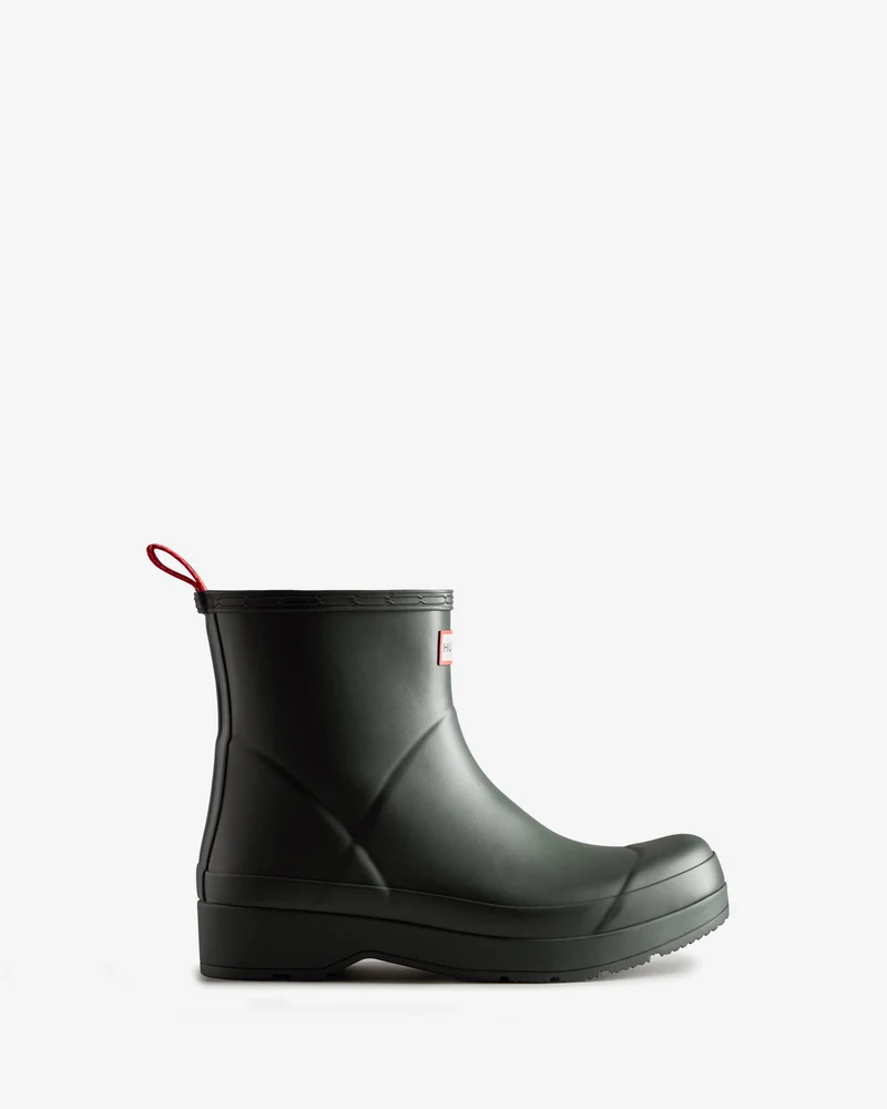 Play Short Wellington Gummistiefel Dunkelgrün (Herren)