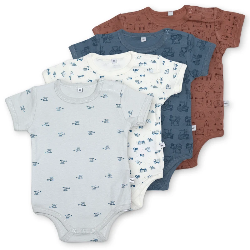 4er-Set: Kurzarm-Bodies Holstebro SALE