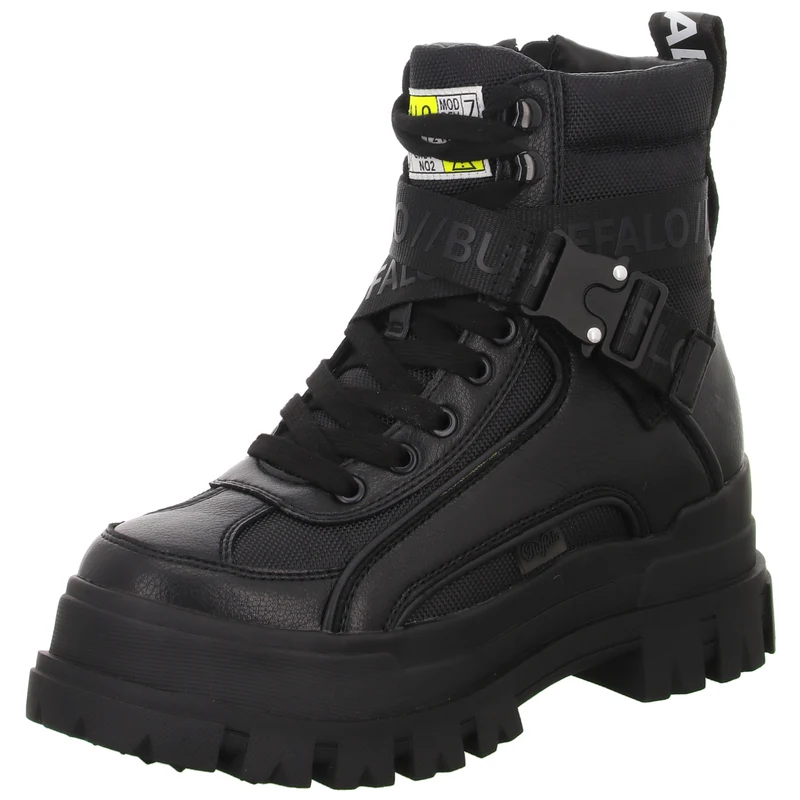 Buffalo Schnürstiefelette Kaltfutter bis 35mm Absatz (casual) ASPHA COM1