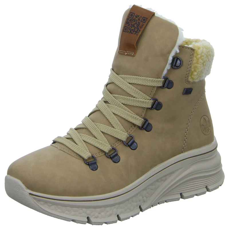 Rieker Schnürstiefelette Warmfutter bis 35mm Absatz (casual)