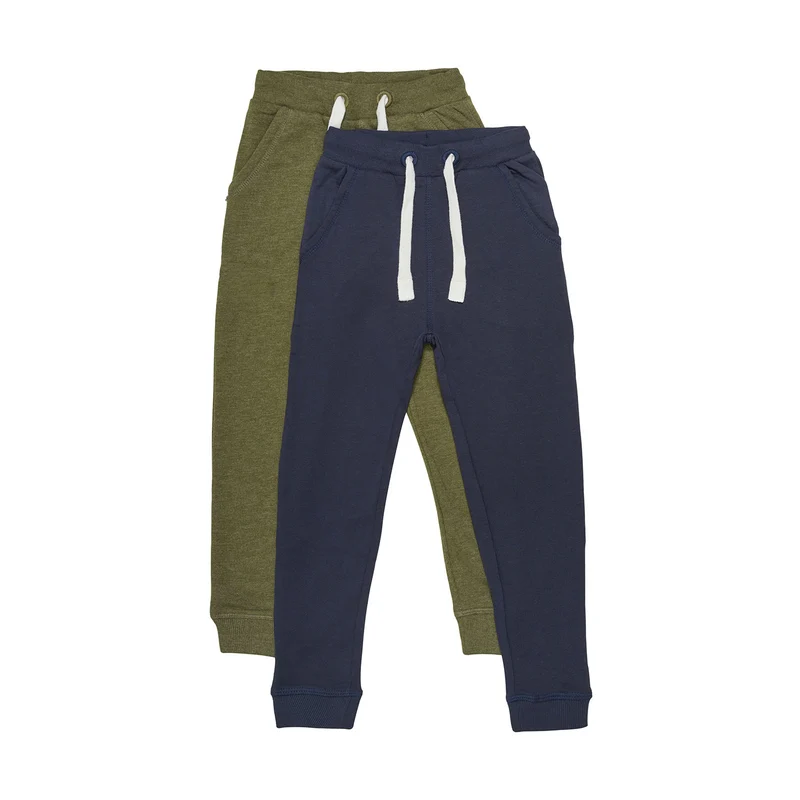 2er-Set: Sweatpants Dark Olive