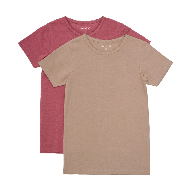 2er-Set: Kurzarm-Shirts Æpplesmør