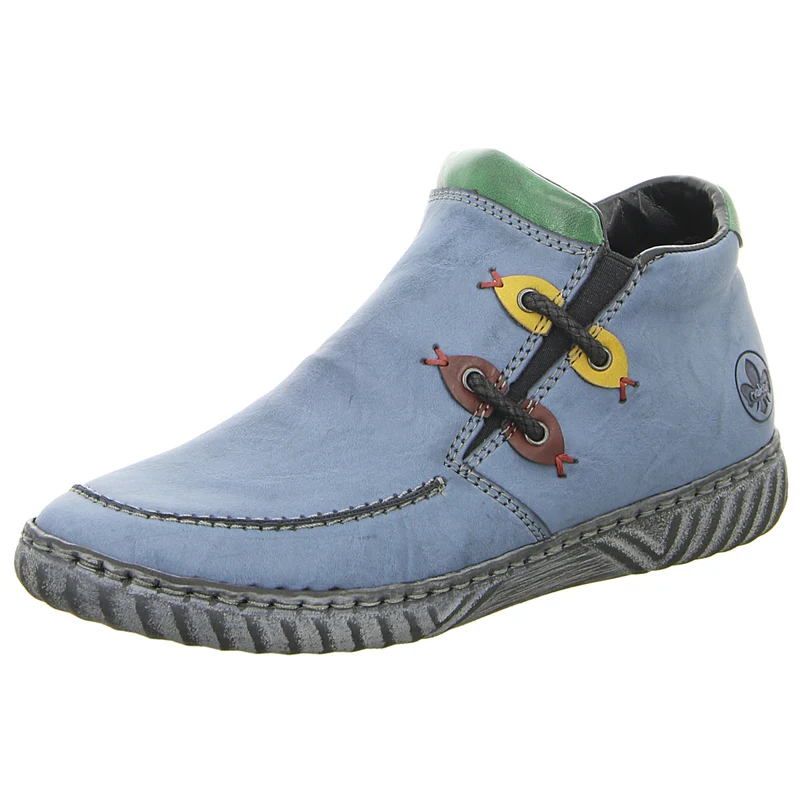 Rieker Schlupf-/Reißverschlußstiefelette Warmfutter bis 35mm Absatz (casual)