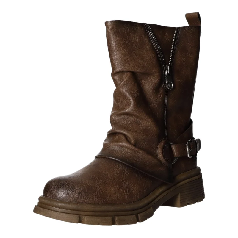 Rieker Schlupf-/Reißverschlußstiefelette Warmfutter bis 35mm Absatz (casual)