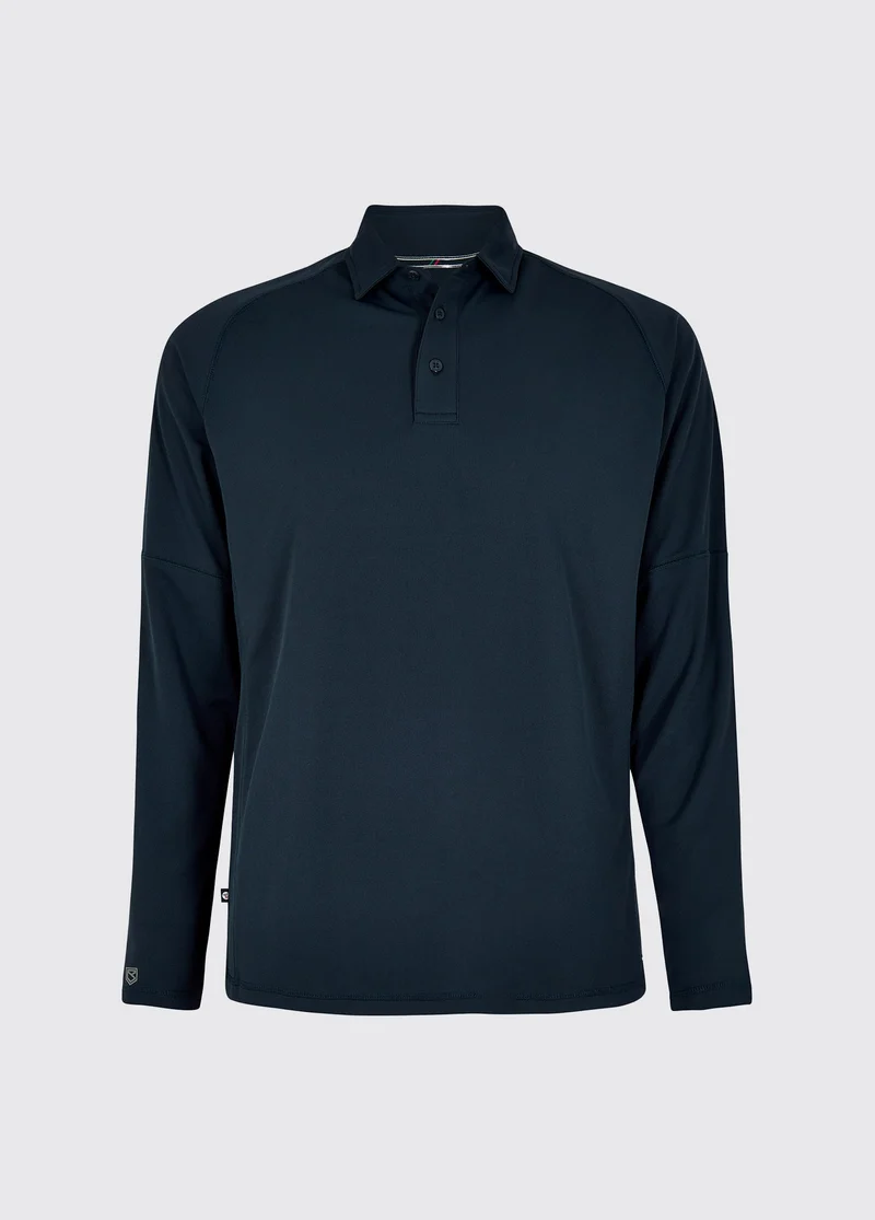 Piraeus Technical Poloshirt - Navy