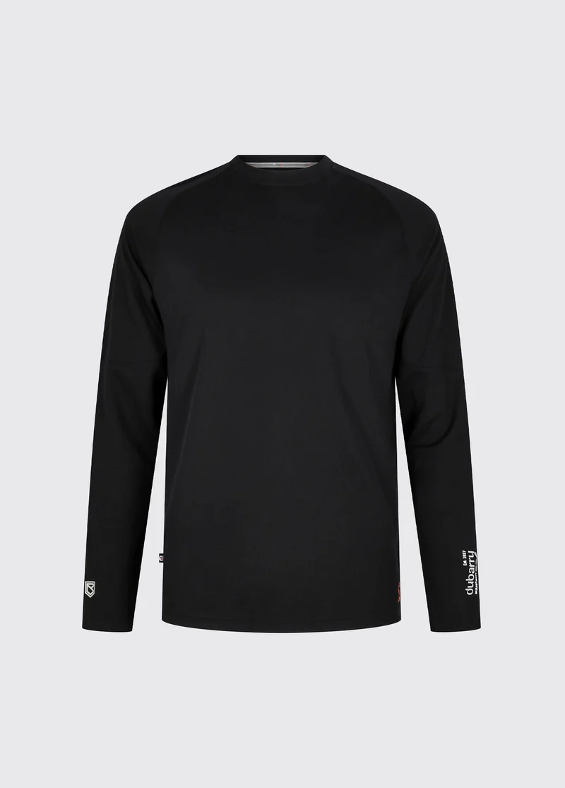 Ancona Langarmshirt Herren - Black
