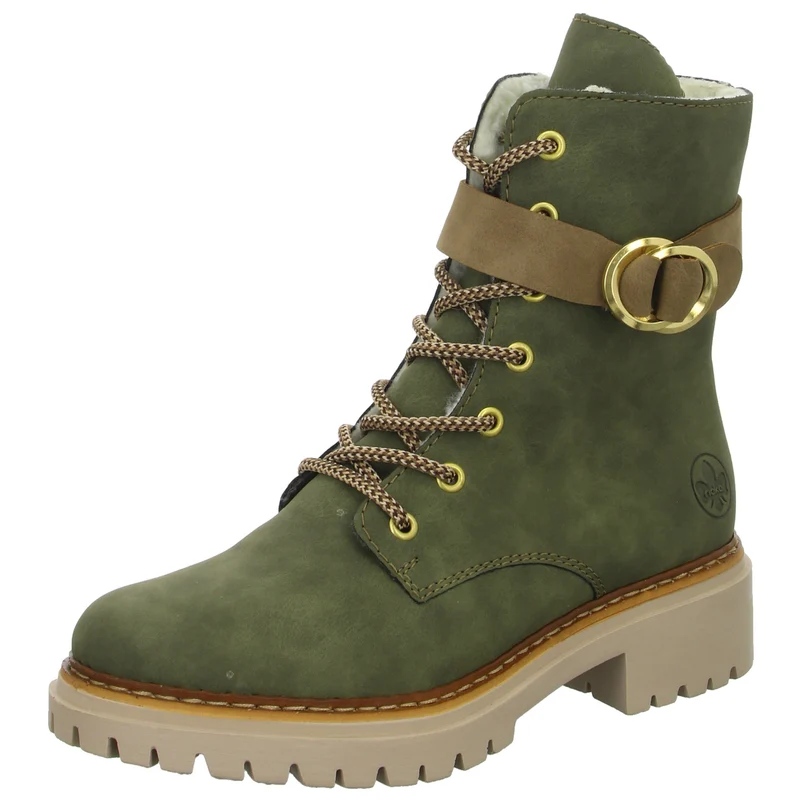 Rieker Schnürstiefelette Warmfutter bis 35mm Absatz (casual)
