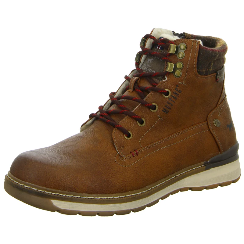 MUSTANG Schnürstiefelette Warmfutter Freizeit (casual)
