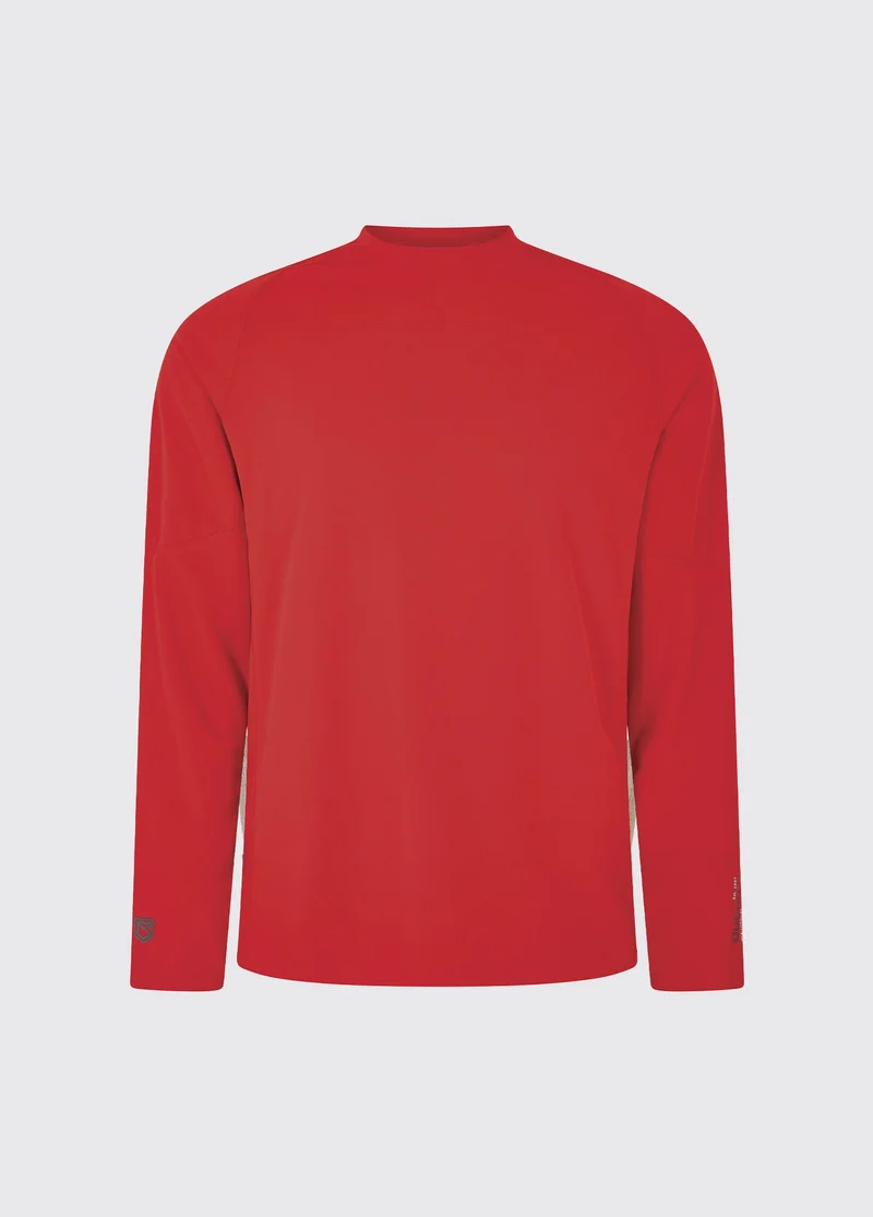Ancona Langarmshirt Herren - Red