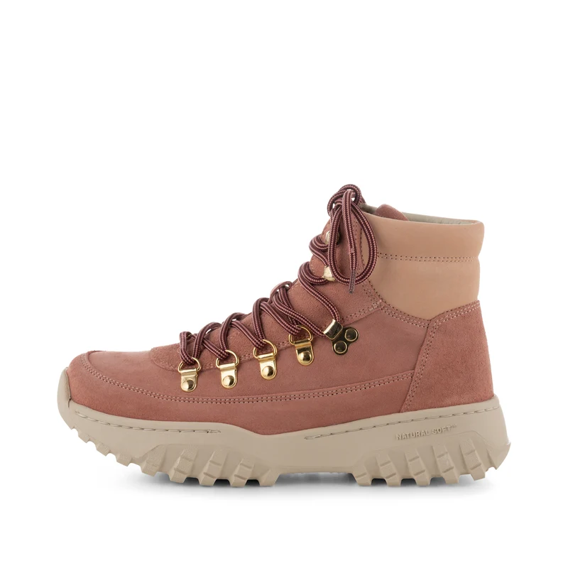 Iris Track Suede - Dusty Rose
