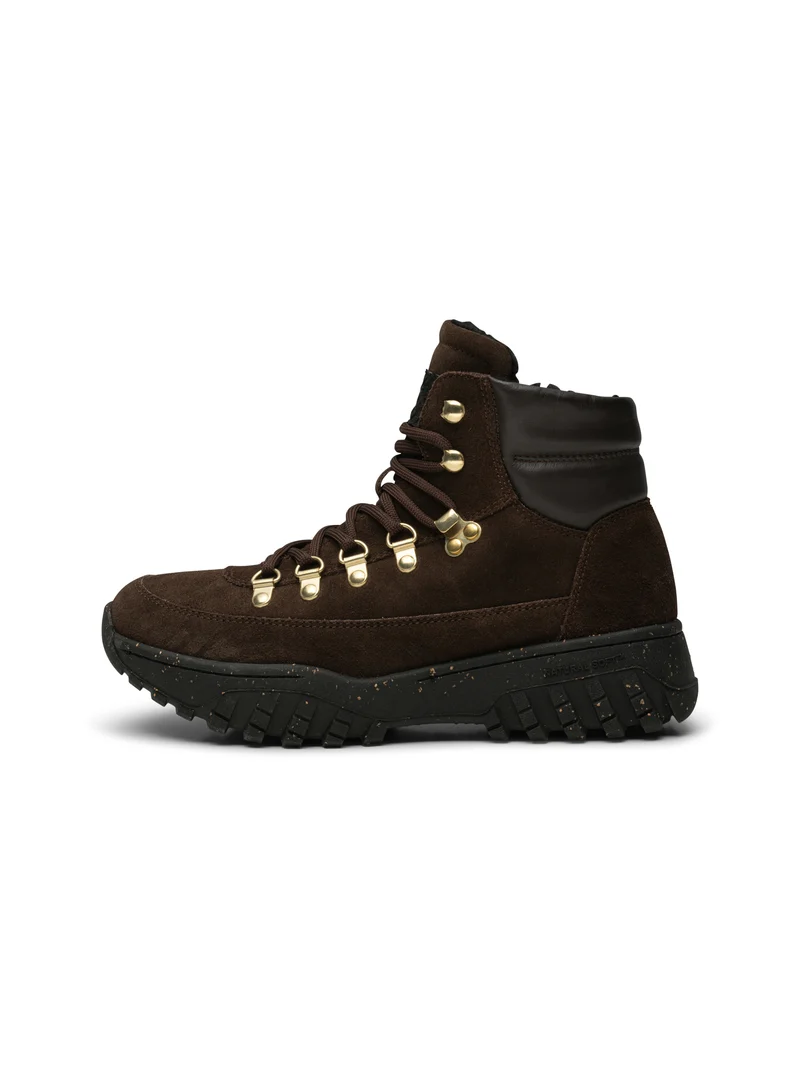 Iris Track Suede - Chocolate