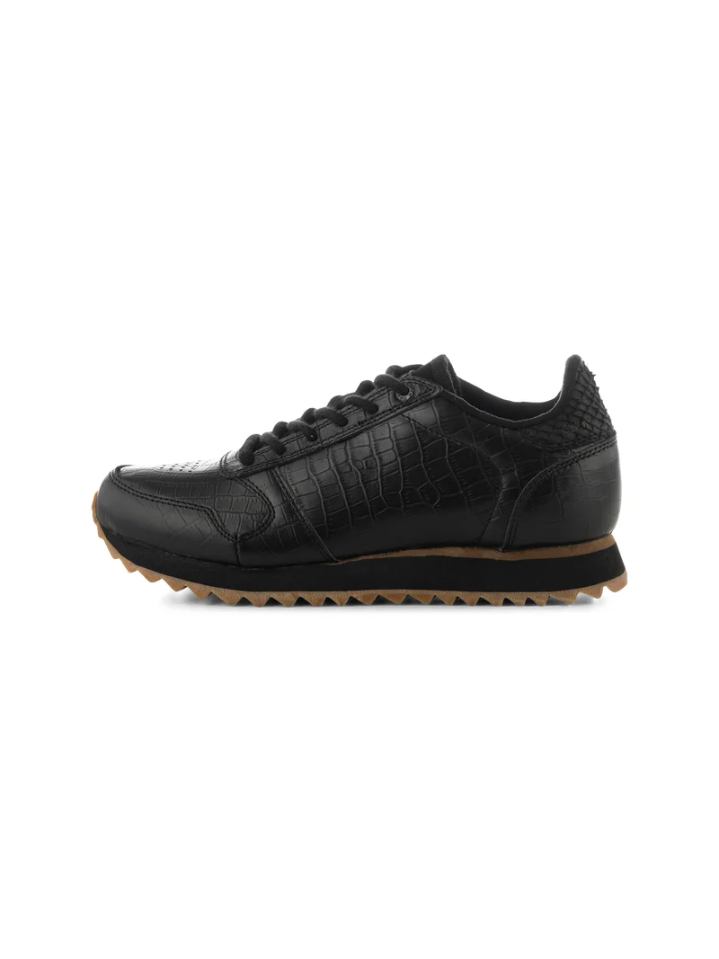 Ydun Shiny Leather - Black