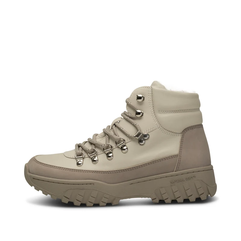 Iris Track Leather - Whisper White/Silver Lining