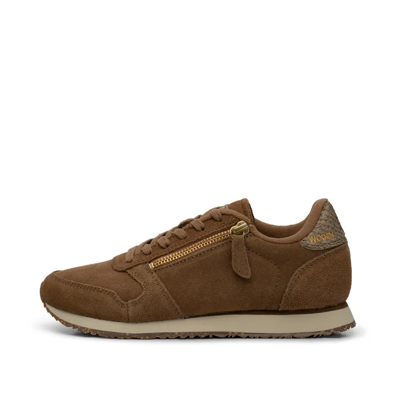 Ydun Suede Zipper - Latte