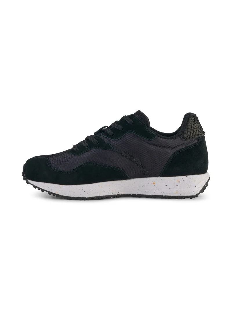 Rose Textile Multi - Black