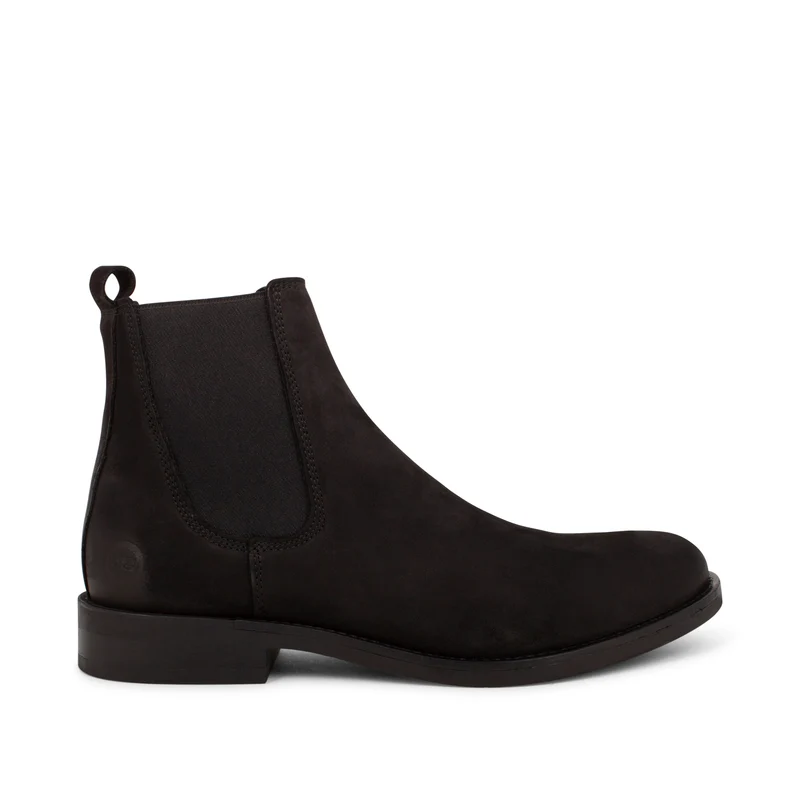 Charles - Black nubuck