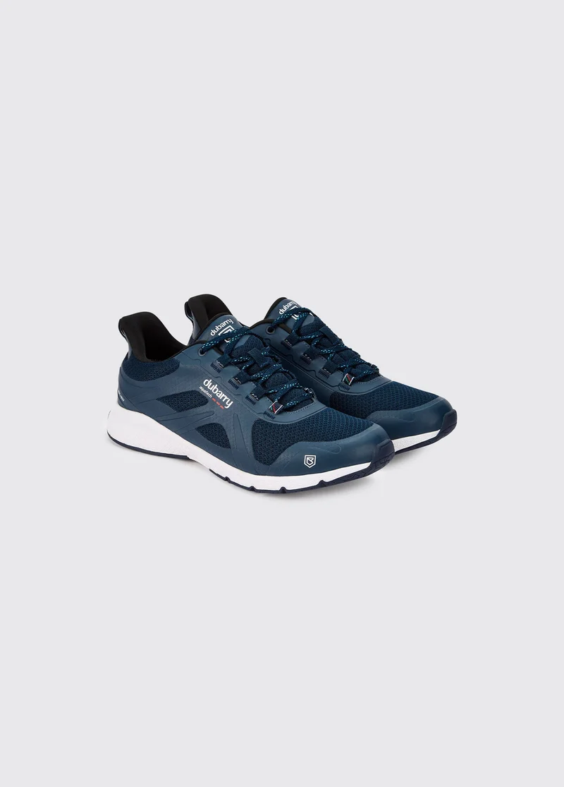 Cowes Damen Wasserdichter Sneaker - Navy