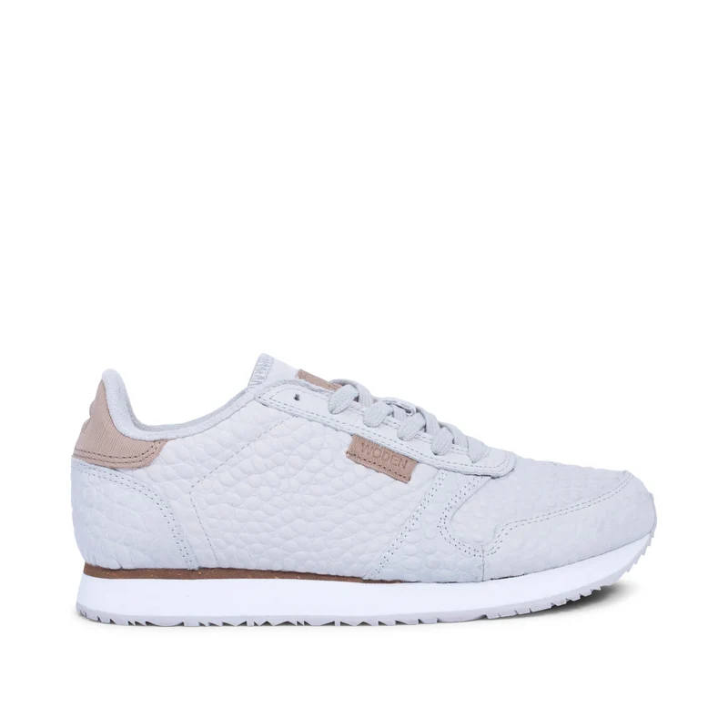 Ydun Stamped Leather - Sea Fog Grey