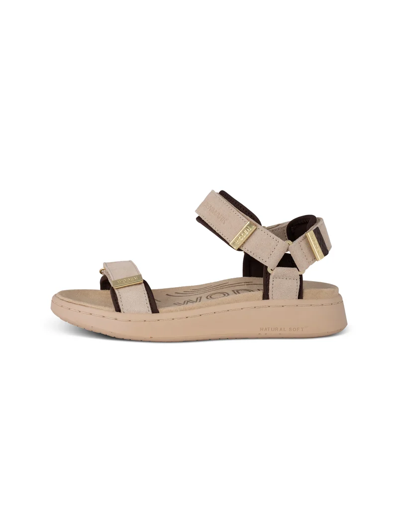 Line Suede - Coffee Cream