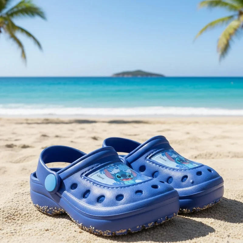 Disney Lilo und Stitch Kinder Jungen Clogs Badeschuhe