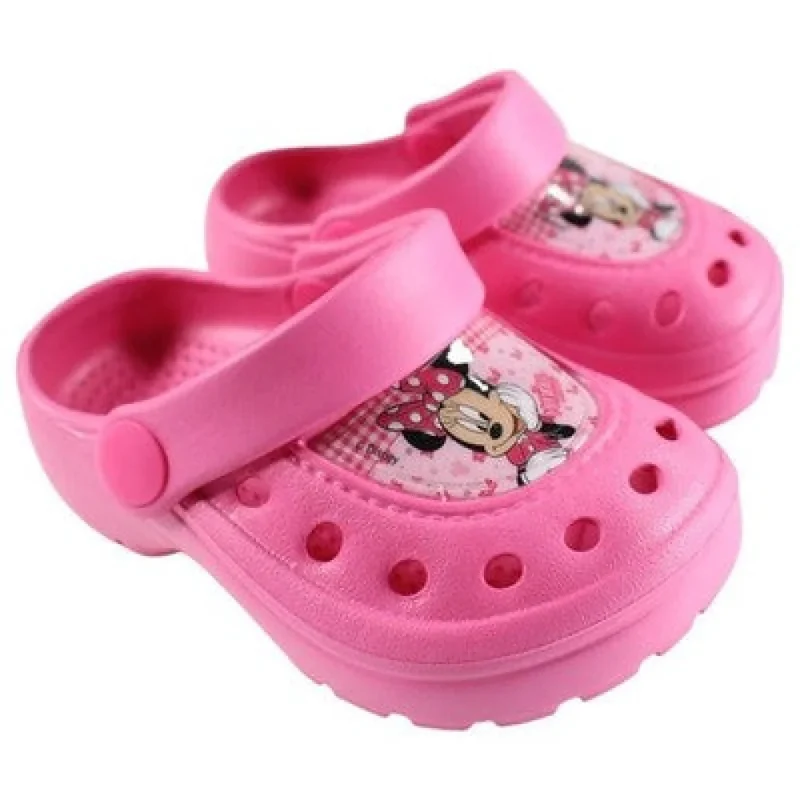 Disney Minnie Maus Kinder Clogs Sandalen Badeschuhe in Rosa