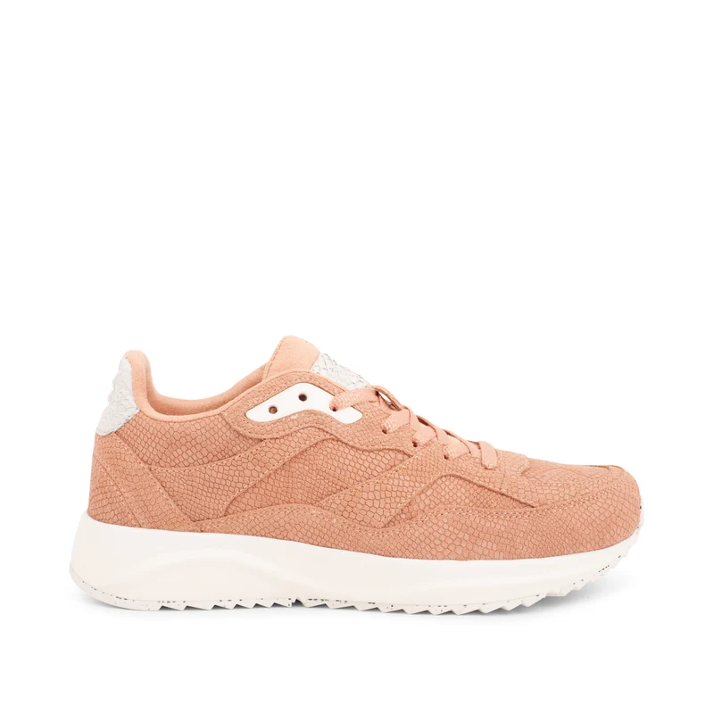 Sophie Snake Suede - Pink Sand