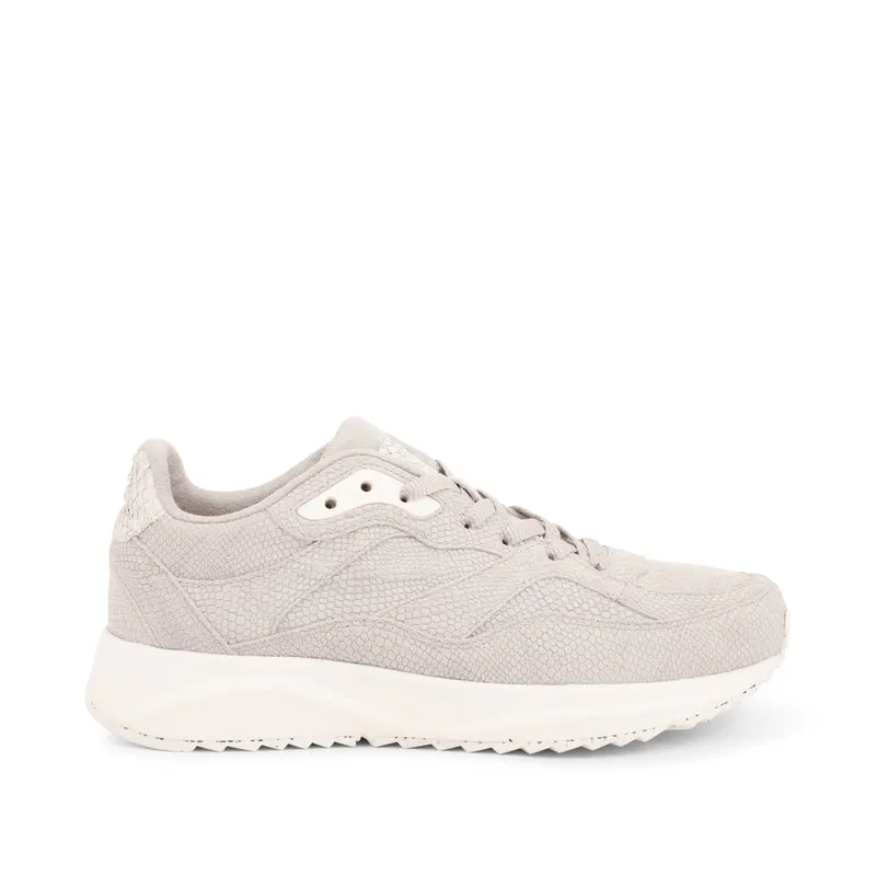 Sophie Snake Suede - Sea Fog Grey