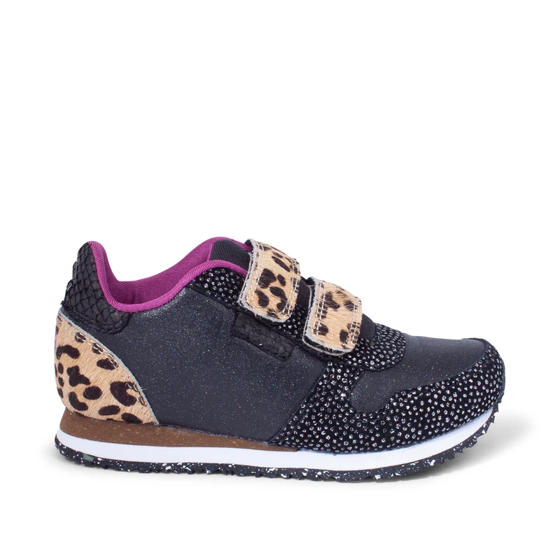 Mischa Sneak Kids - Brown Leo Mix