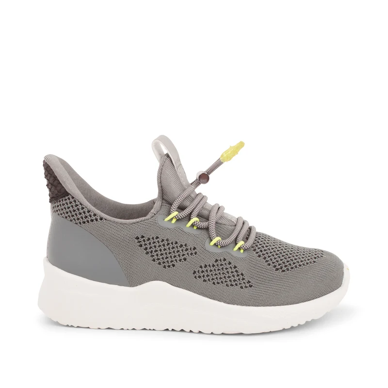 Vilde Knit Sneaks - Grey Skies