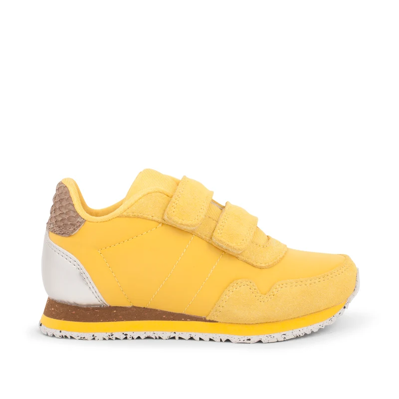 Nora Metallic Heel - Super Lemon