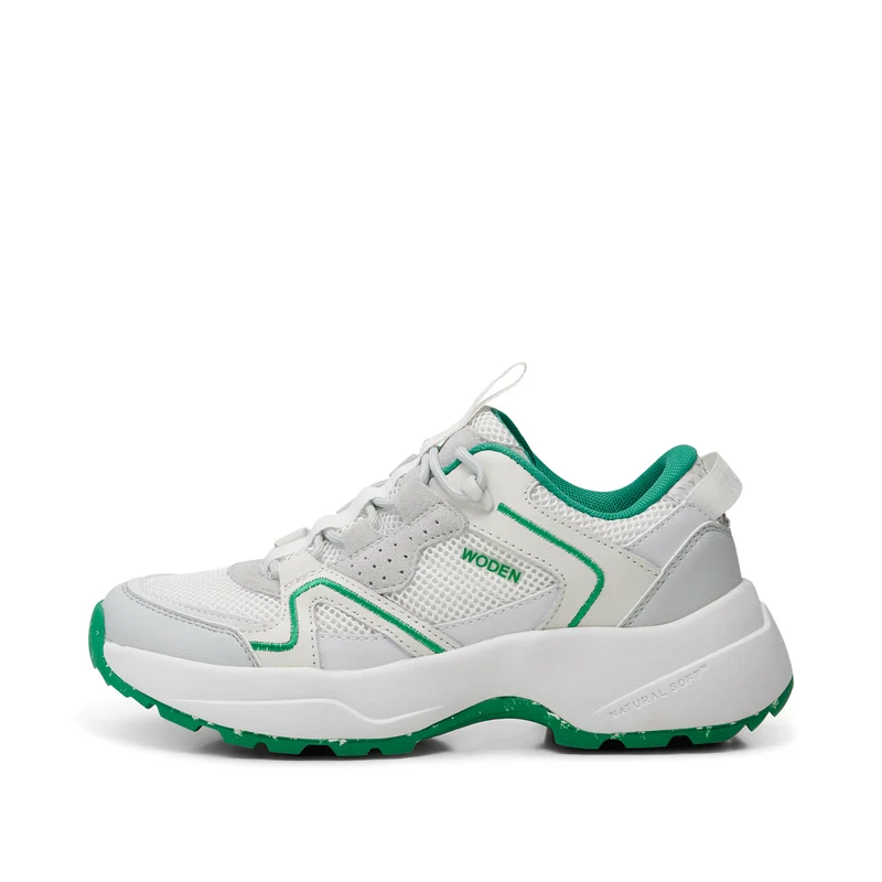 Sif Reflective - White/Basil