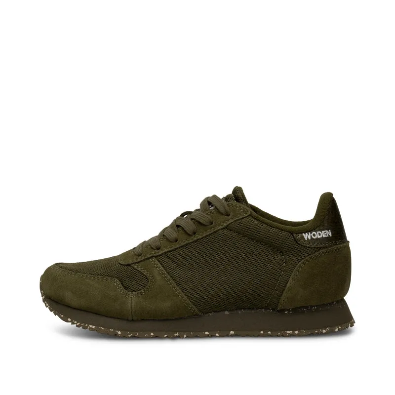 Ydun Suede Mesh II - Dark Olive/Dark Olive