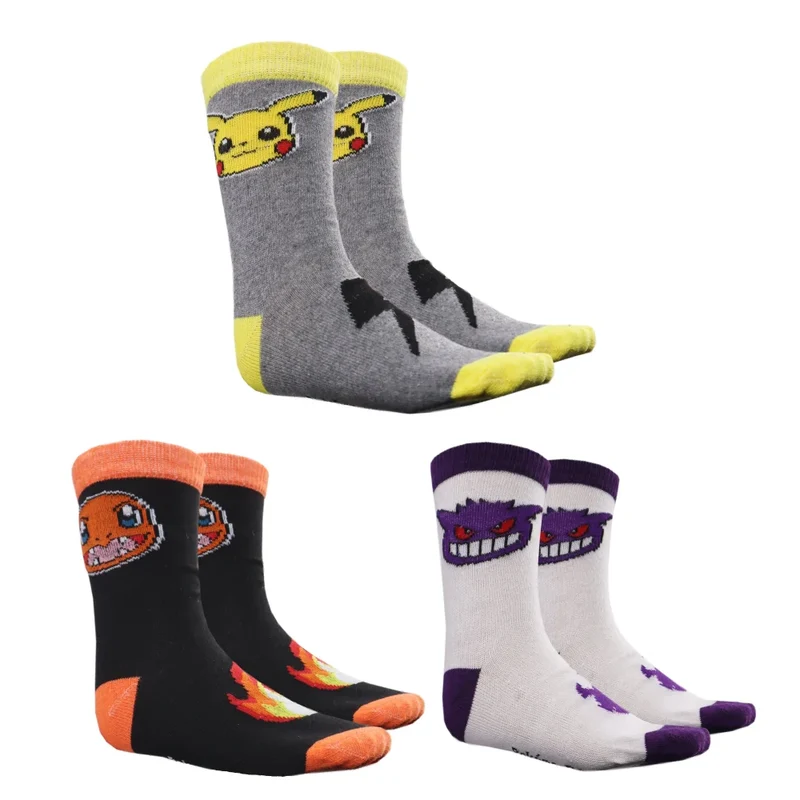 Pokemon Pikachu Socken 3-er Pack