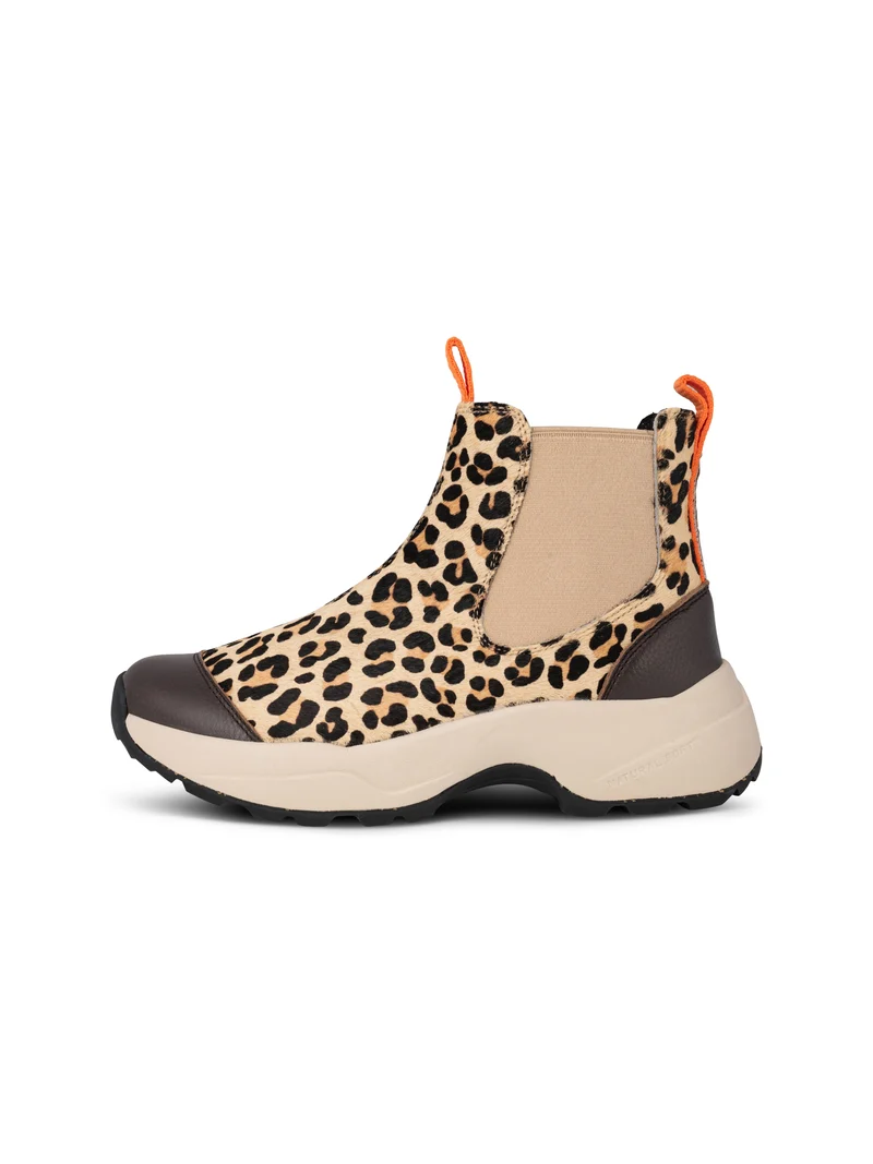 Silje Cowhair - Coffee Cream/Leopard