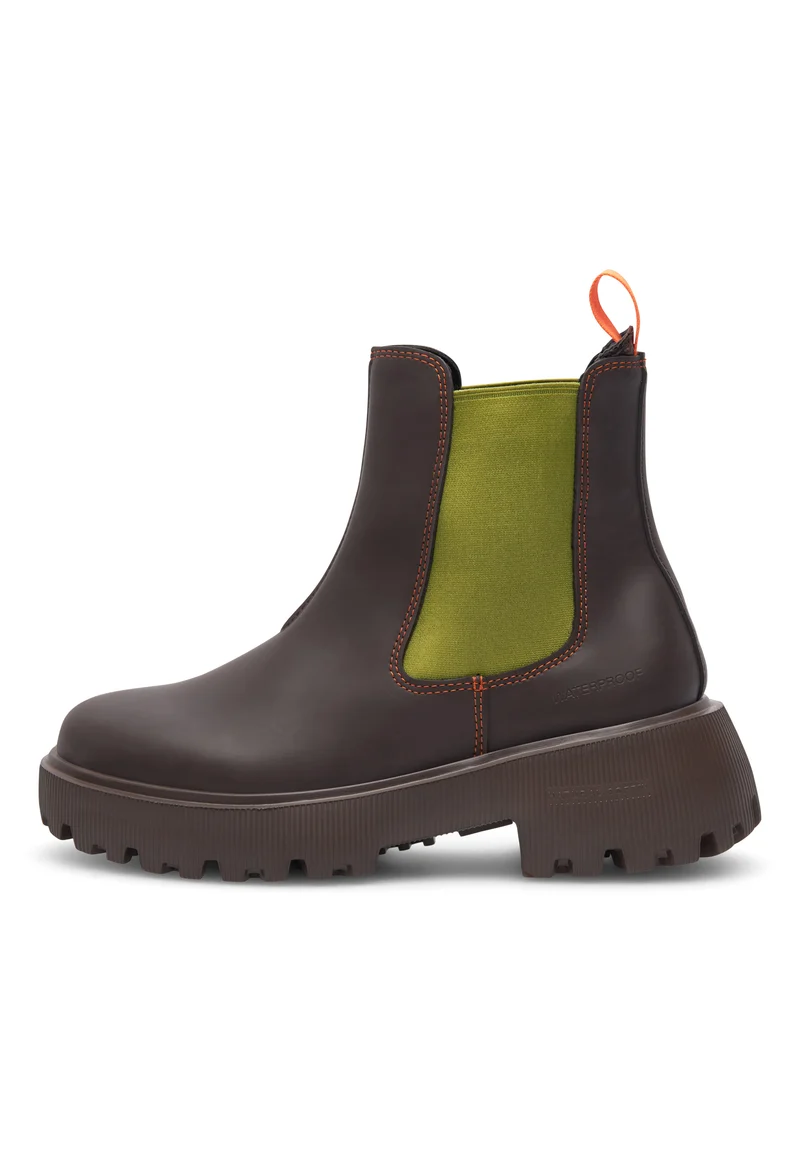 Aya Waterproof - Chocolate/Bambus Green