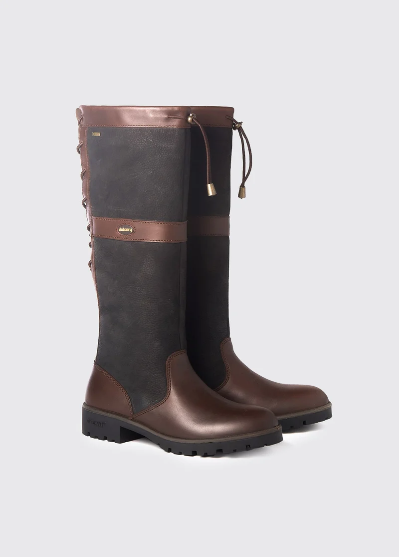Glanmire Stiefel mit verstellbarem Schaft - Black/Brown