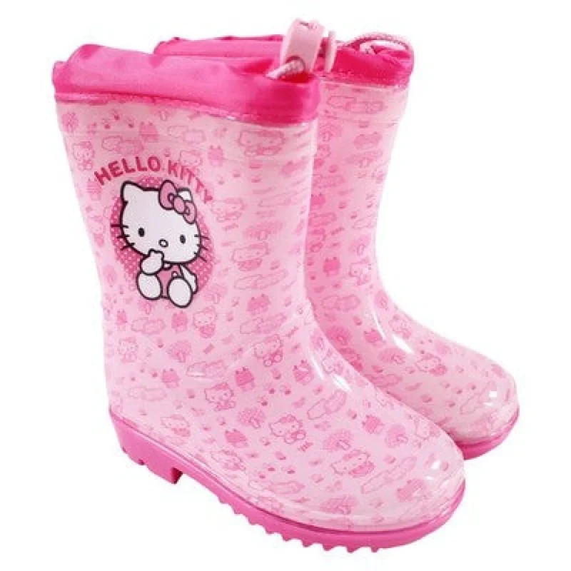 Hello Kitty Kinder Mädchen Stiefel Gummistiefel Regenstiefel