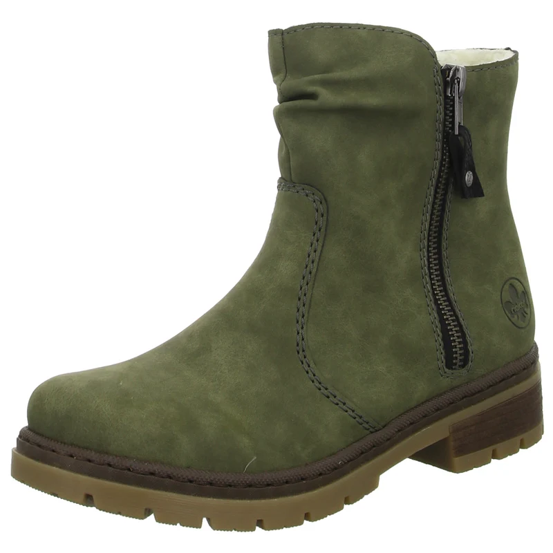 Rieker Schlupf-/Reißverschlußstiefelette Warmfutter bis 35mm Absatz (casual)
