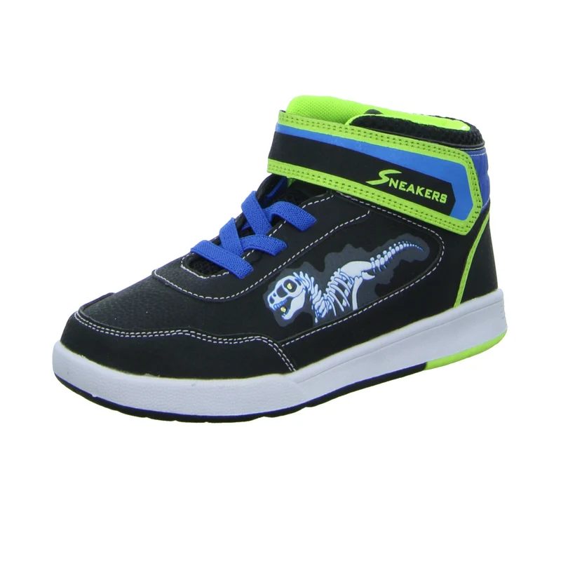 Sneakers Schlupf-/Klettstiefelette Kaltfutter