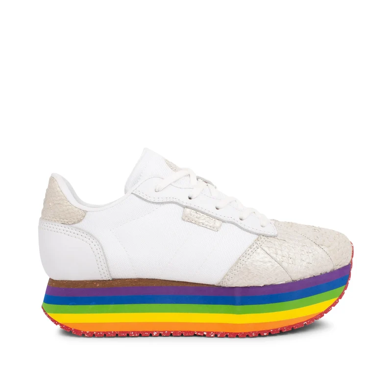 Alison NSC - Bright White Rainbow